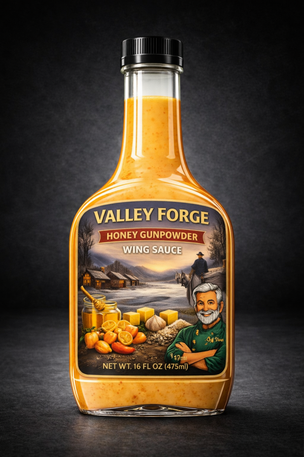 Valley Forge - Honey Gunpowder Wing Sauce