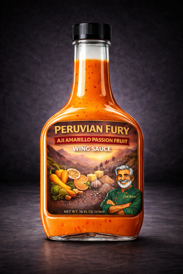 Peruvian Fury - Aji Amarillo Passionfruit Wing Sauce