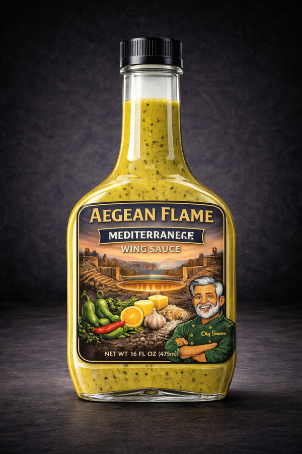 Aegean Flame - Mediterranean Wing Sauce