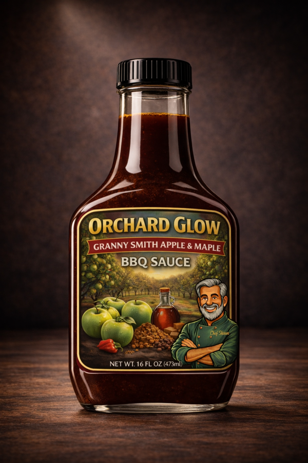 Orchard Glow - Crisp Apple & Maple BBQ Sauce