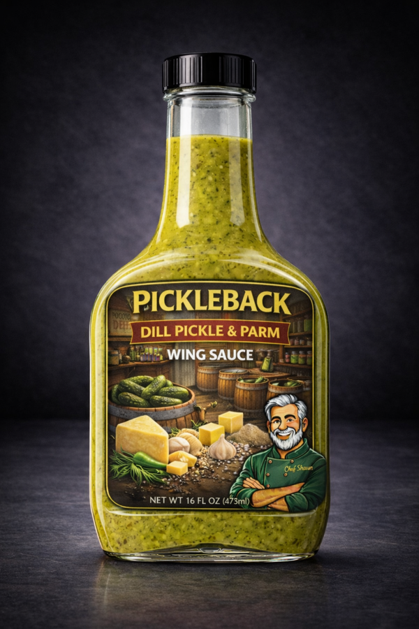 Pickleback Heat - Garlic Pickle Parmesan Wing Sauce