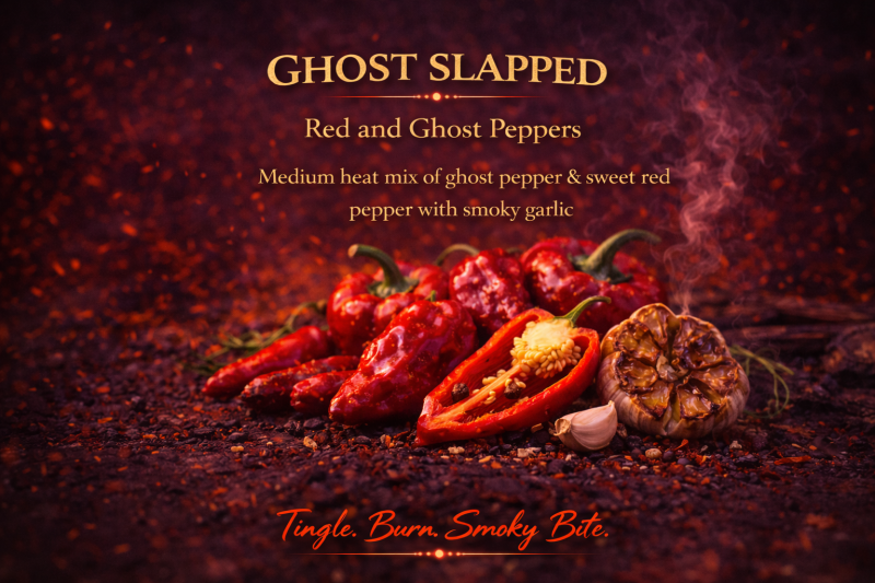 Ghost Slapped — Red and Ghost Pepper Hot Sauce