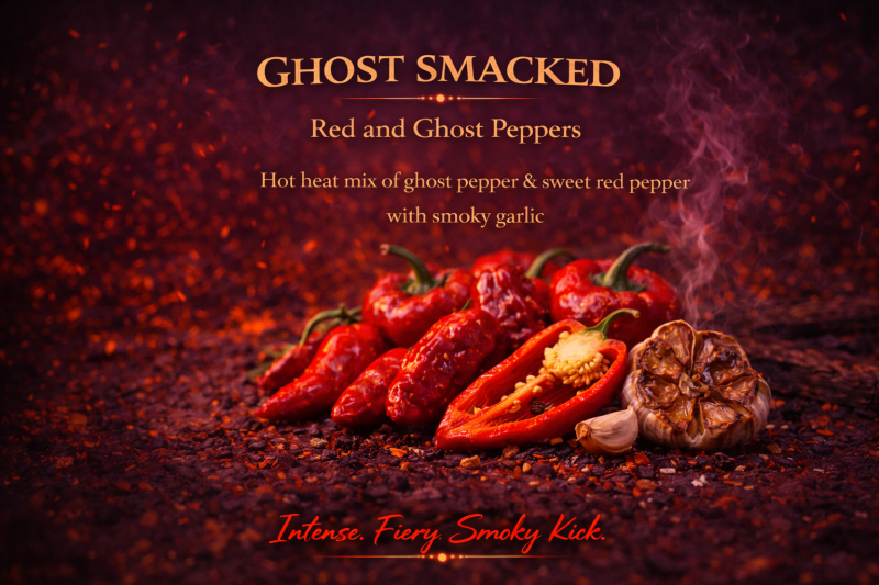 Ghost Smacked — Red and Ghost Pepper Hot Sauce
