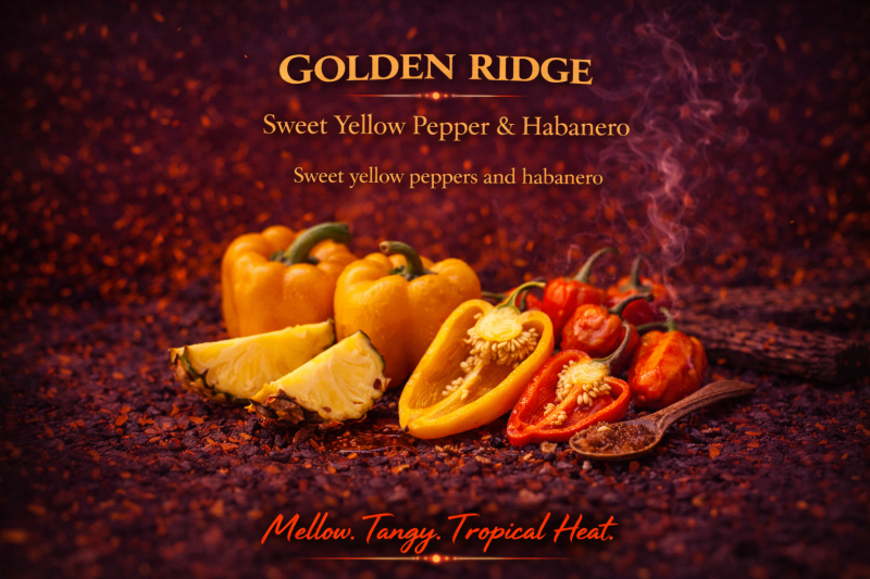 Golden Ridge — Yellow Pepper Habanero Hot Sauce