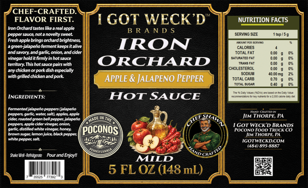 Iron Orchard - Apple Jalapeno Hot Sauce