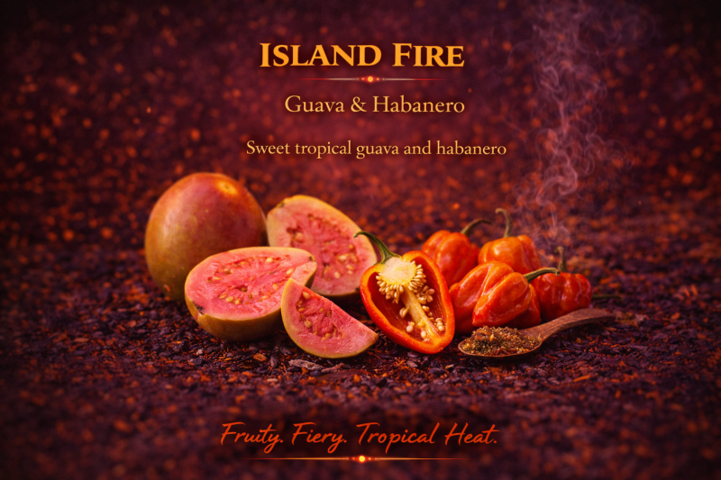 Island Fire — Guava Habanero Hot Sauce
