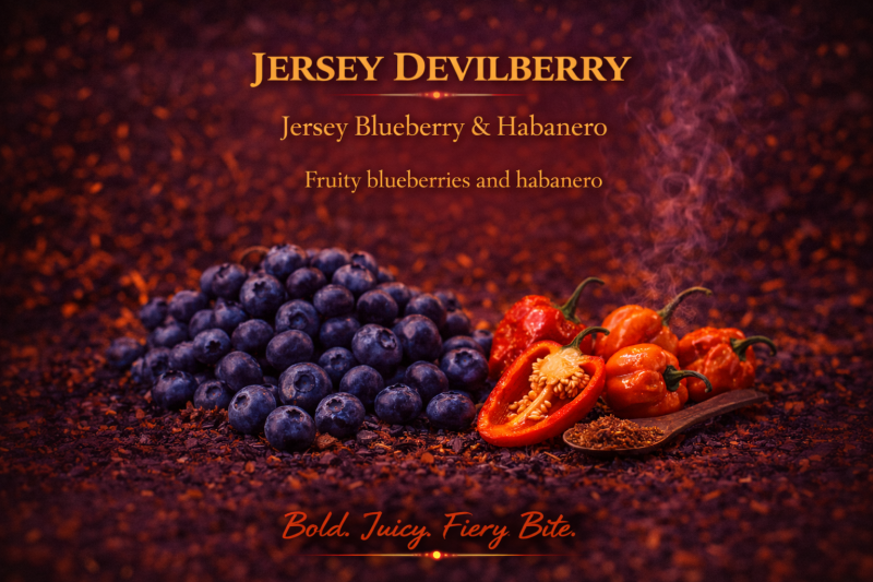 Jersey Devilberry — Blueberry Habanero Hot Sauce