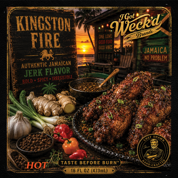 Kingston Fire™ – Jerk Wing Sauce