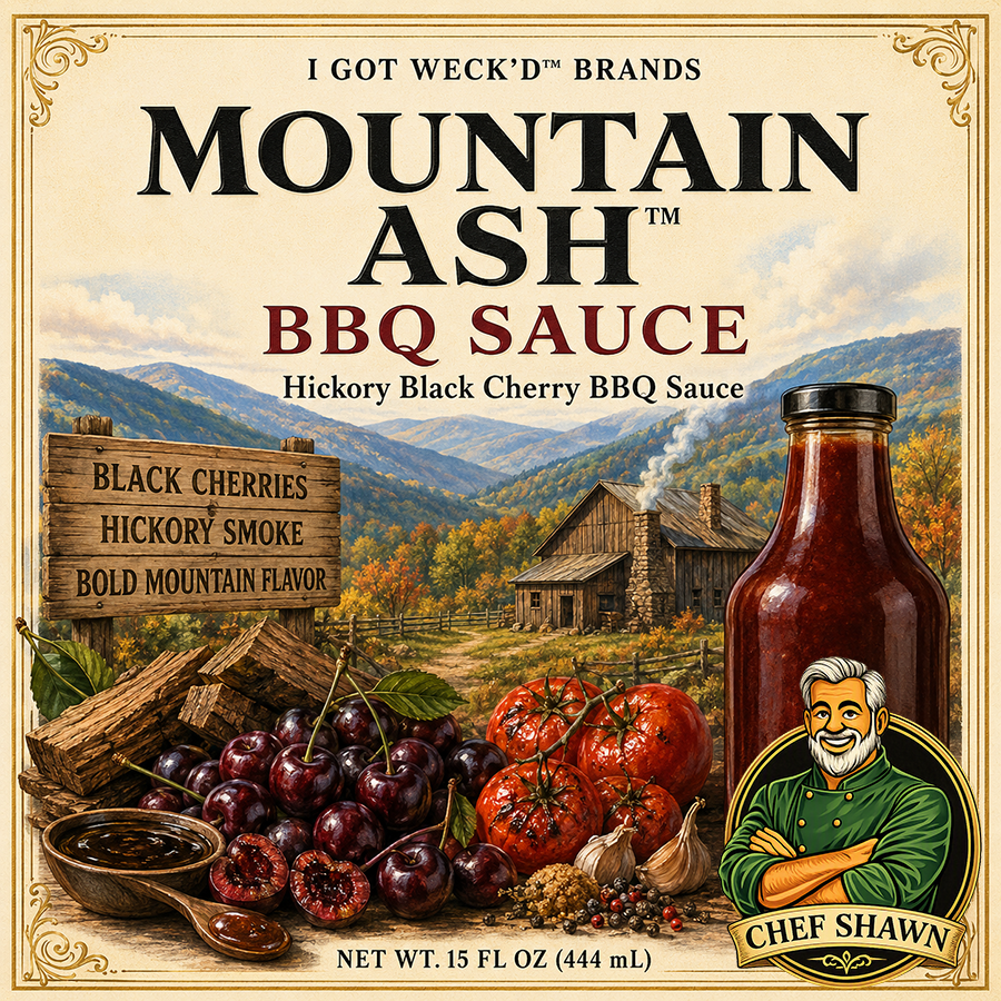 Mountain Ash™ Hickory Black Cherry BBQ Sauce