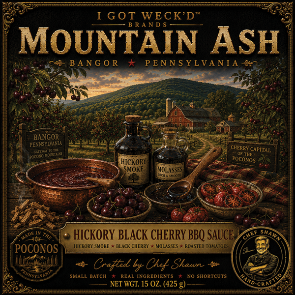 Mountain Ash™ Hickory Black Cherry BBQ Sauce