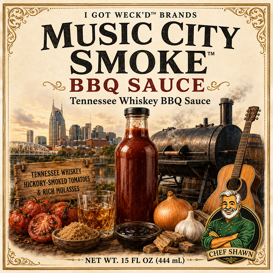 Music City Smoke™ – Tennessee Whiskey BBQ Sauce