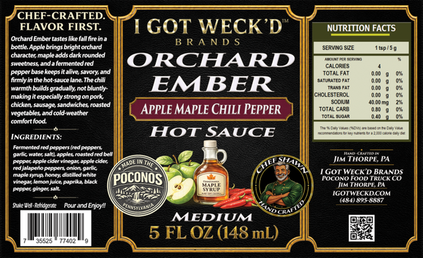 Orchard Ember - Apple Maple Hot Sauce