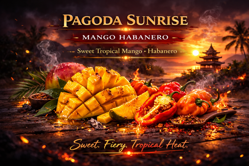 Pagoda Sunrise — Ginger Orange Chili Hot Sauce