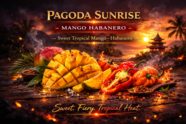 Pagoda Sunrise - Mango Habanero Hot Sauce