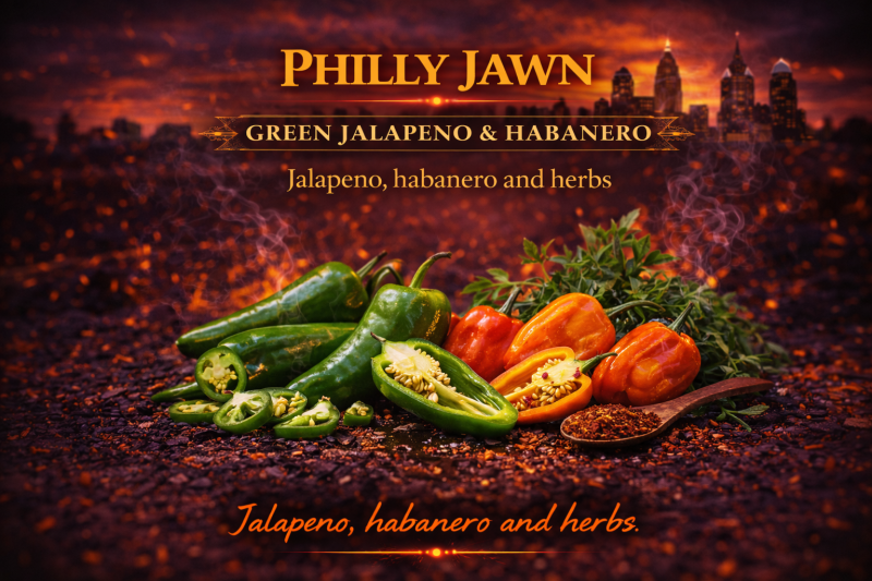 Philly Jawn — Green Jalapeño & Habanero Hot Sauce
