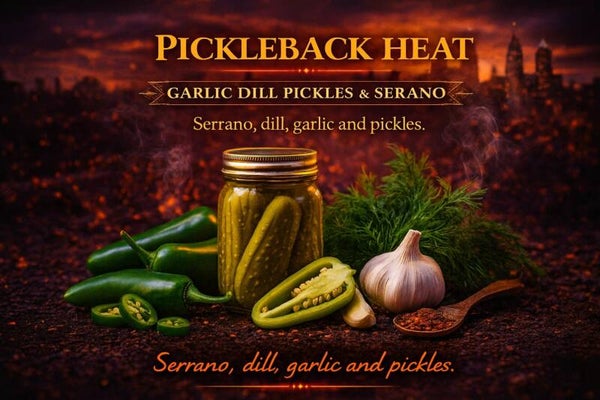 Pickleback Heat - Dill Pickle Jalapeno Hot Sauce