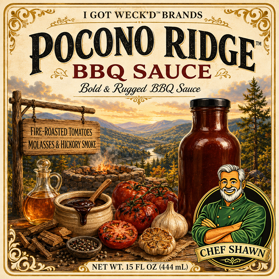 Pocono Ridge™ Bold & Rugged BBQ Sauce
