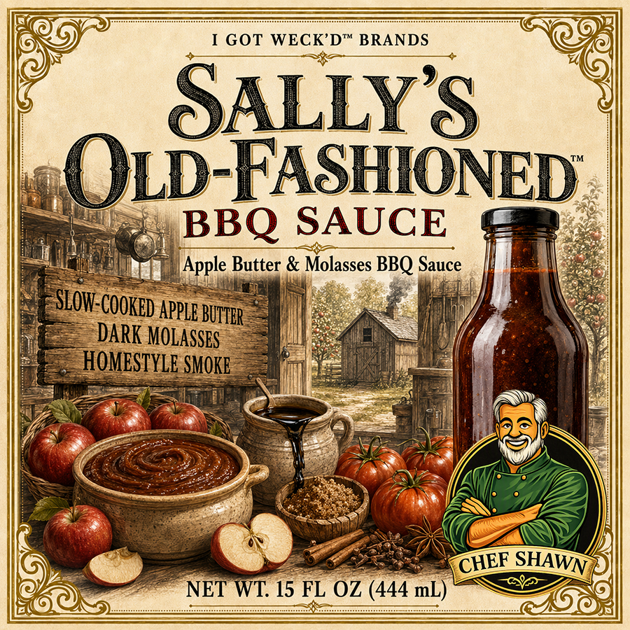 Sally's Old Fashioned - Apple Butter BBQ Sauce