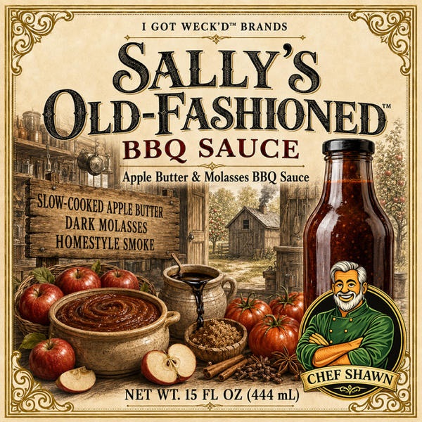 Sally's Old Fashioned - Apple Butter BBQ Sauce