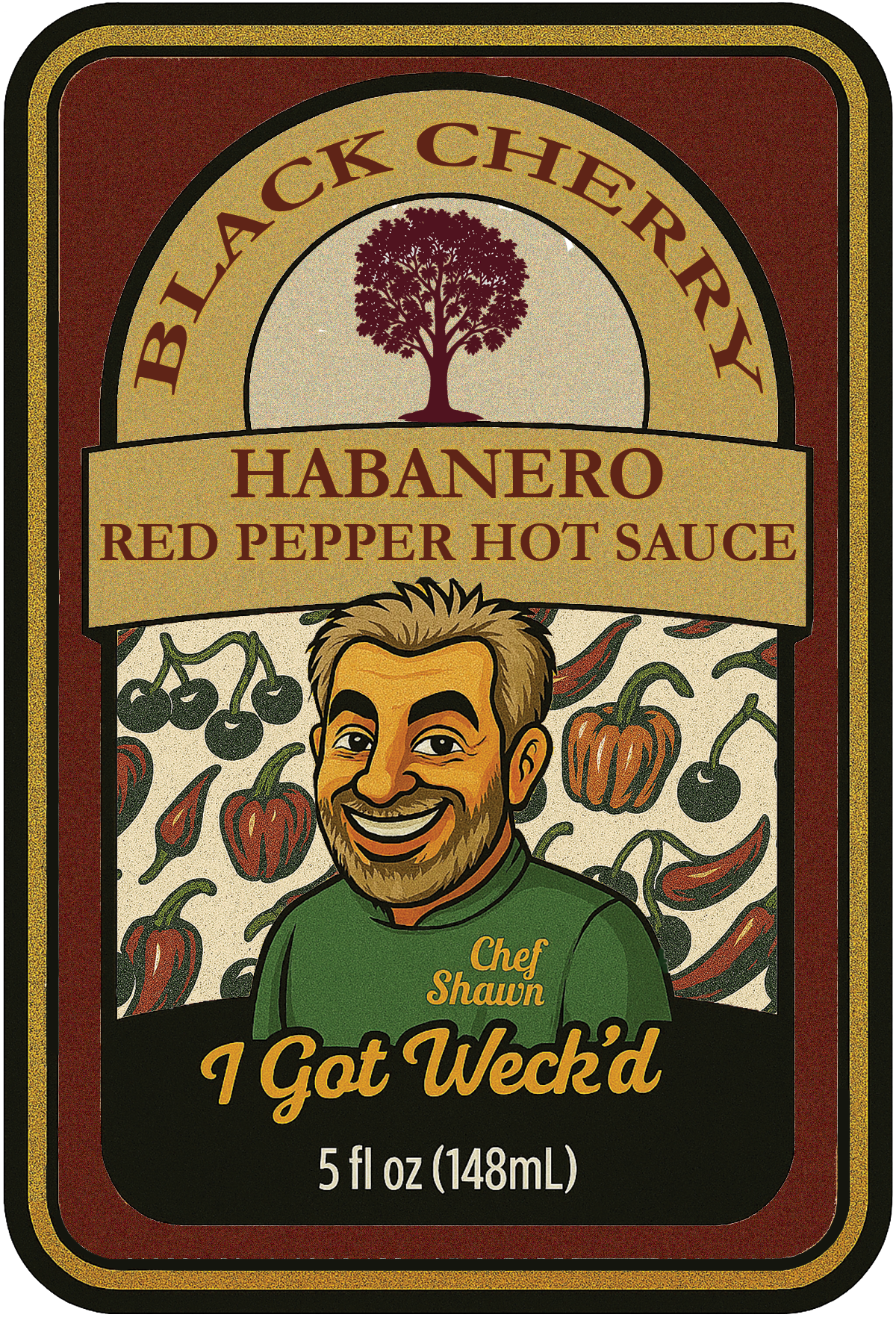 Black Cherry Habanero Hot Sauce