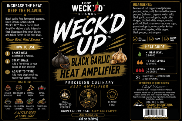 Weck'd Up! Black Garlic Heat Amplifier