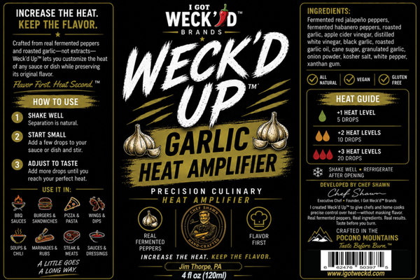 Weck'd Up! Garlic Heat Amplifier