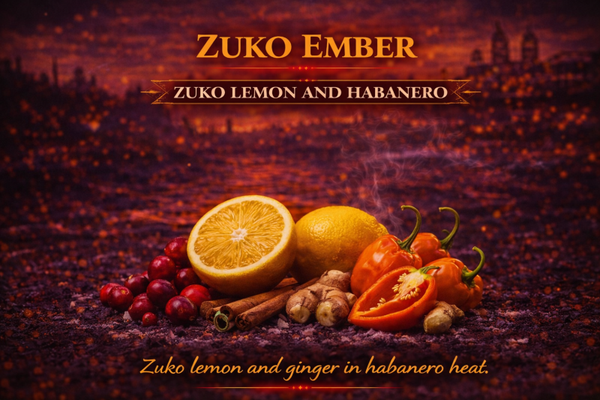 Zuko Ember - Zuko (lemon) Habanero Hot Sauce