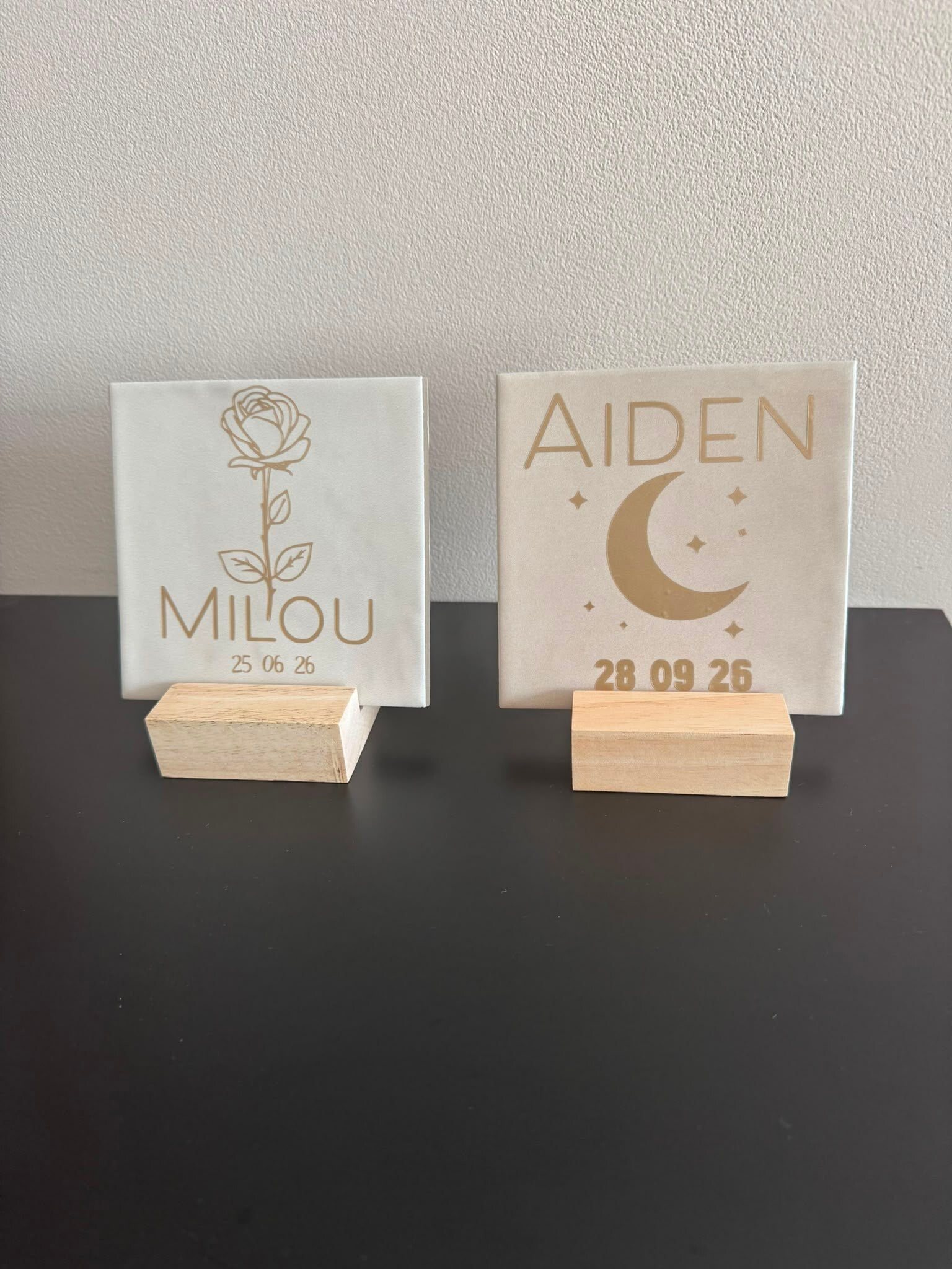 Geboortetegeltje eigen ontwerp