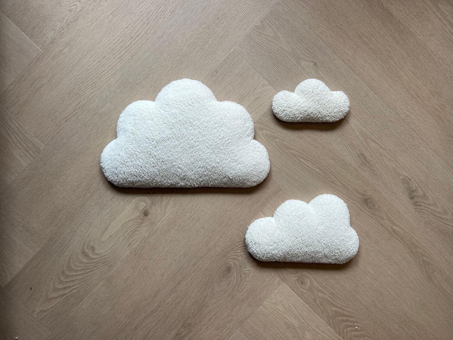 Set van 3 wolkenlampjes