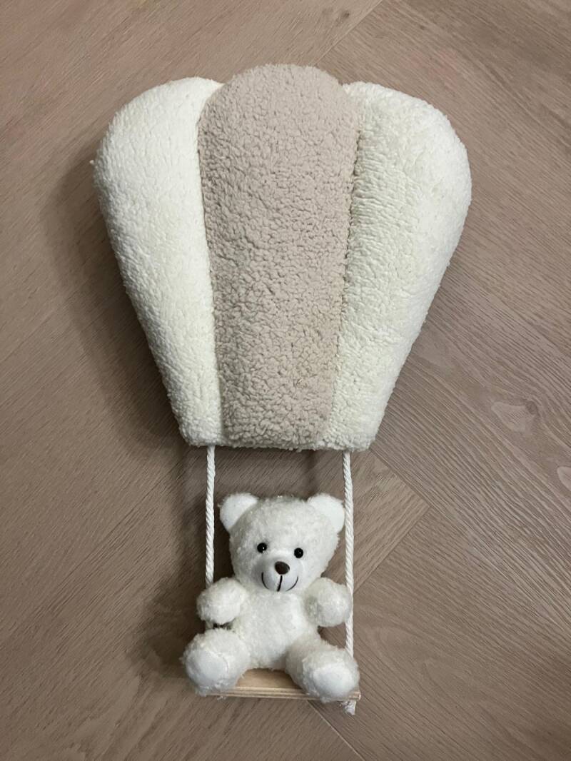 Luchtballon van teddy met beertje