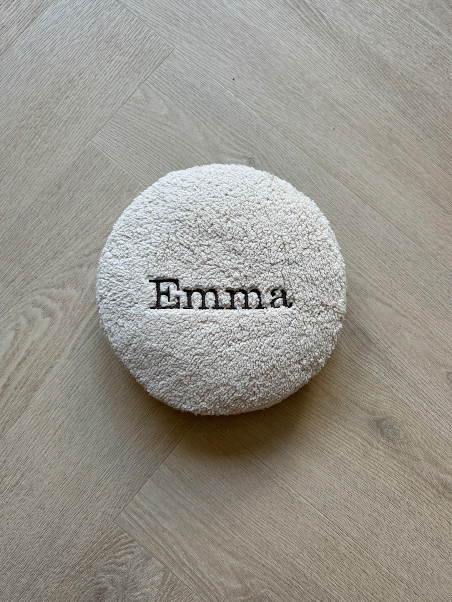 Teddylampje ronde vorm gepersonaliseerd