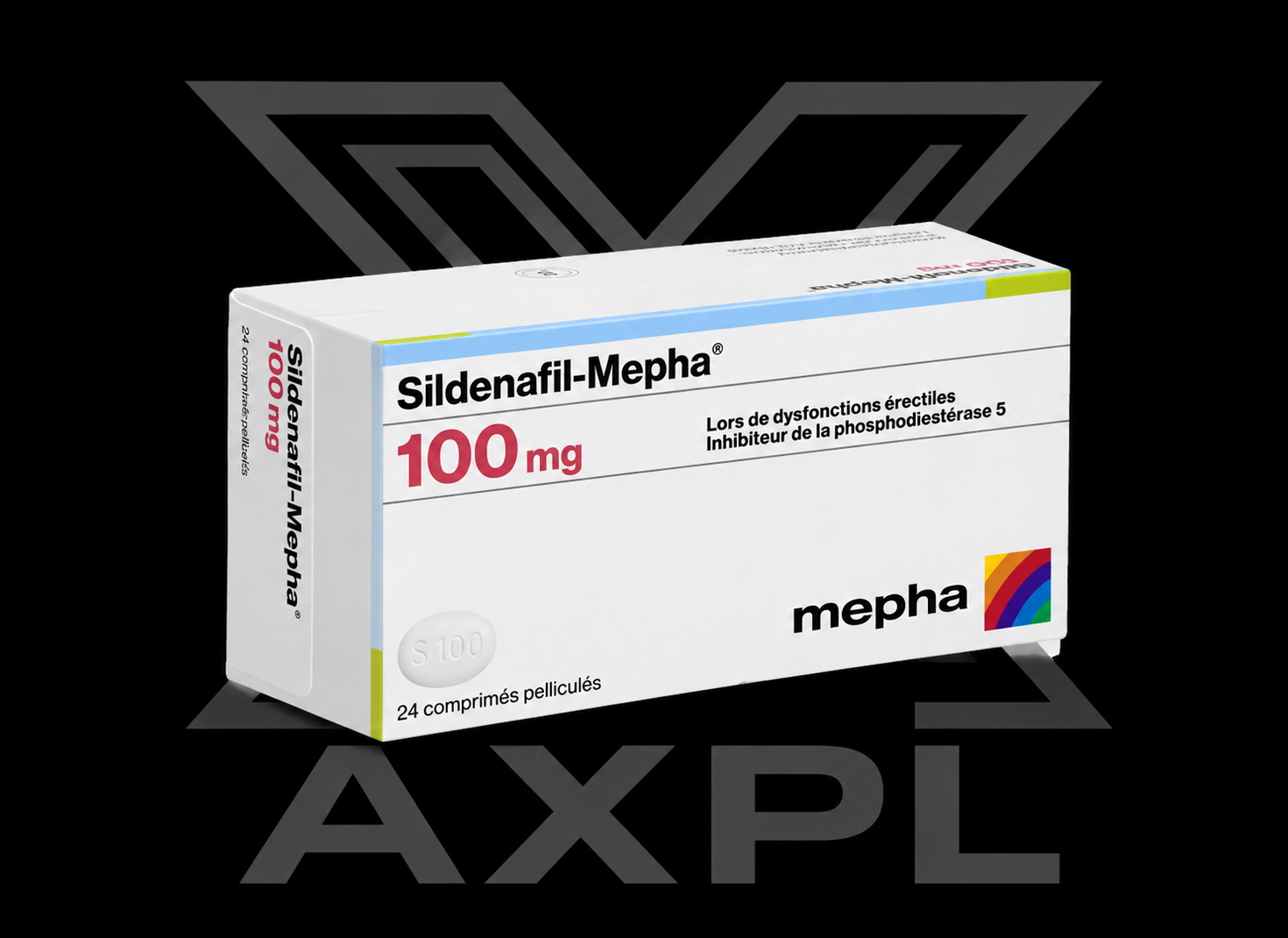 Sildenafil (Generic Viagra) 24 Tablets 100mg Each