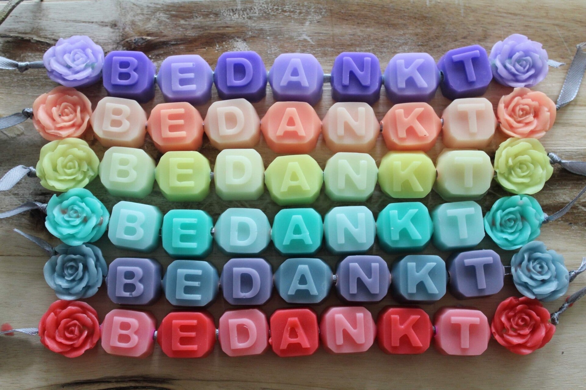 Zeepketting ‘bedankt’