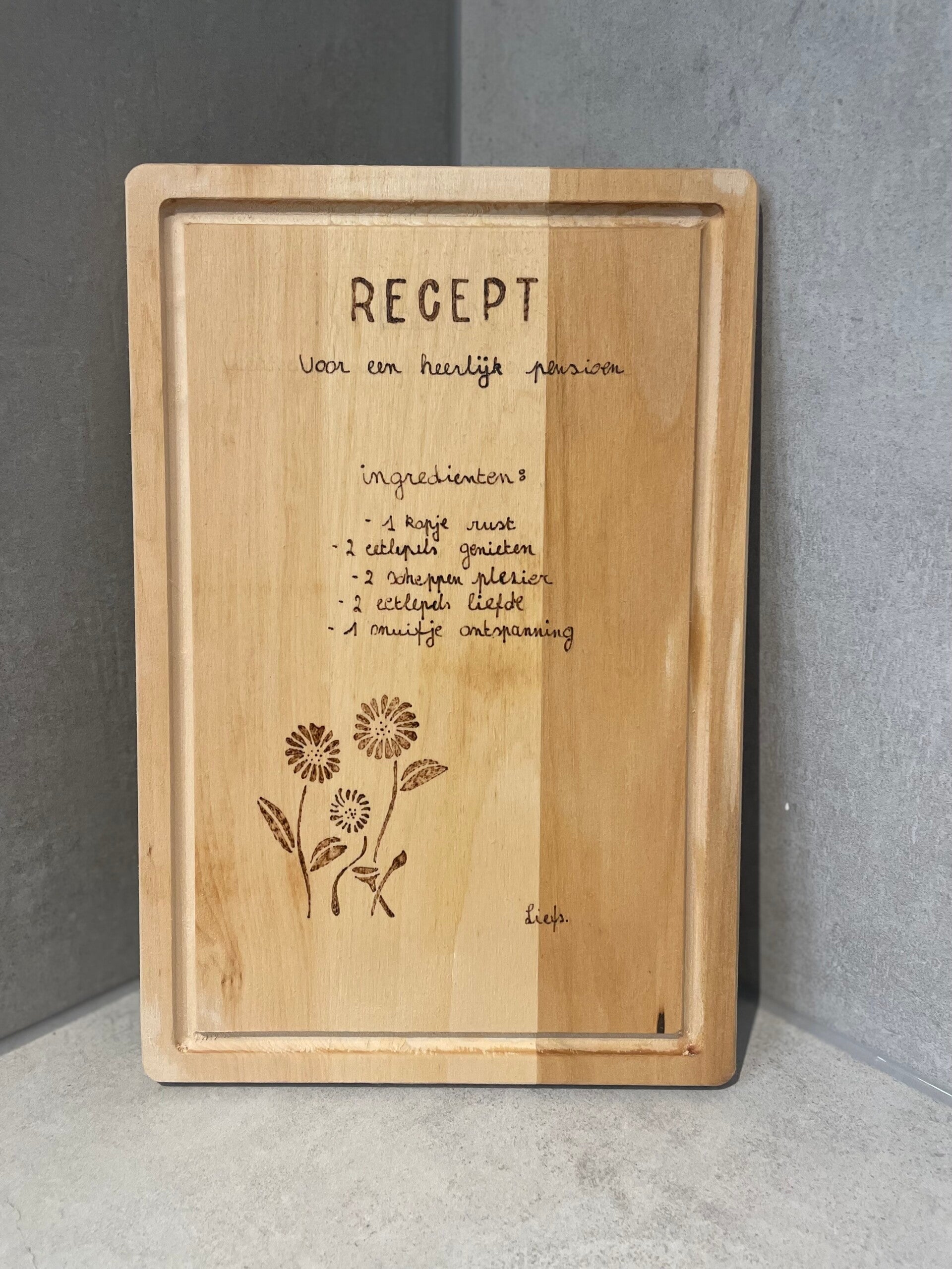 Plank “pensioen”