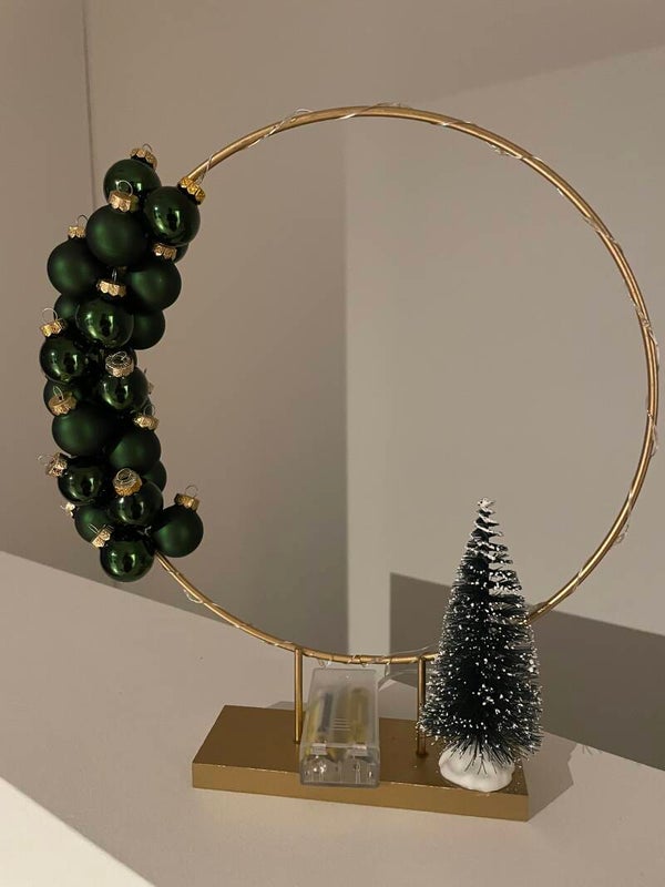 Kerstboom boog