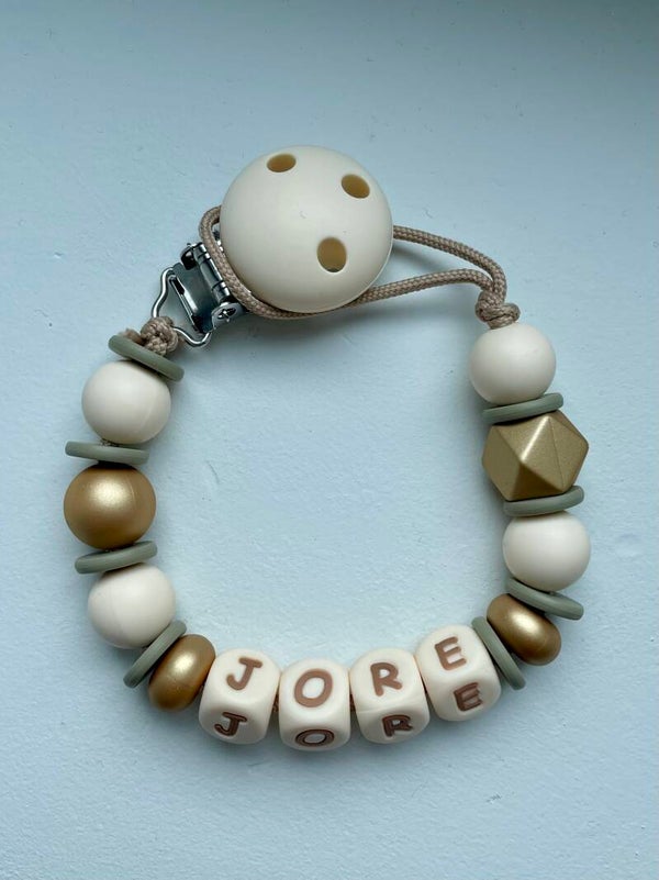 Speenkoord goud/beige