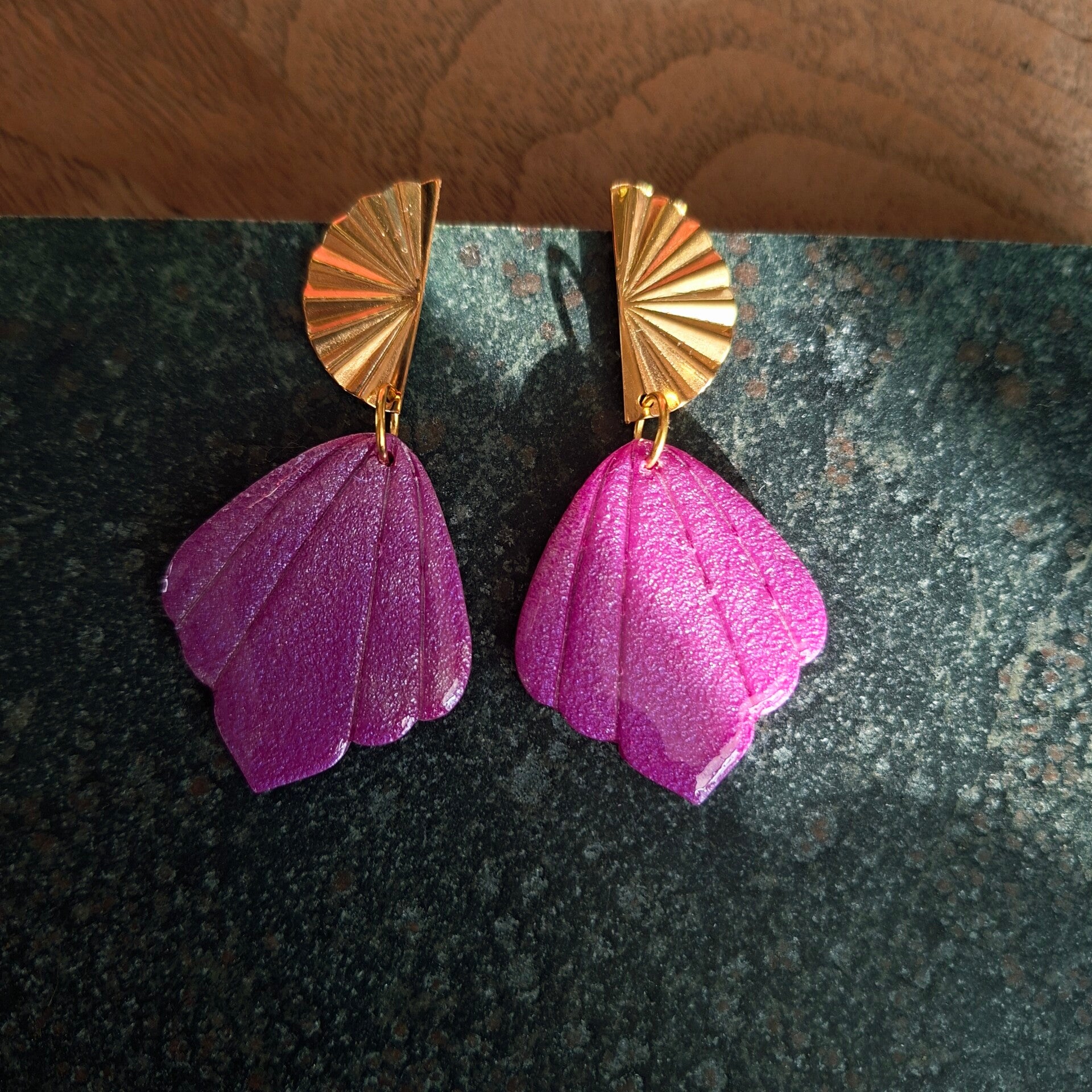 Oorbel Pretty Purple