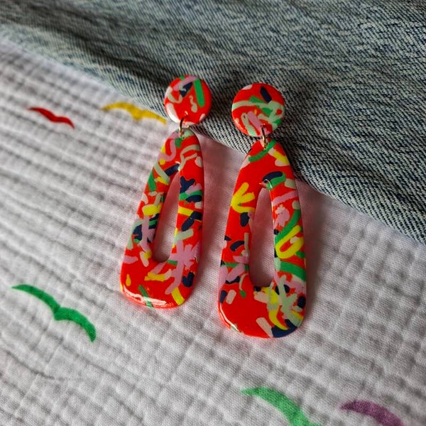 Oorbel Confetti