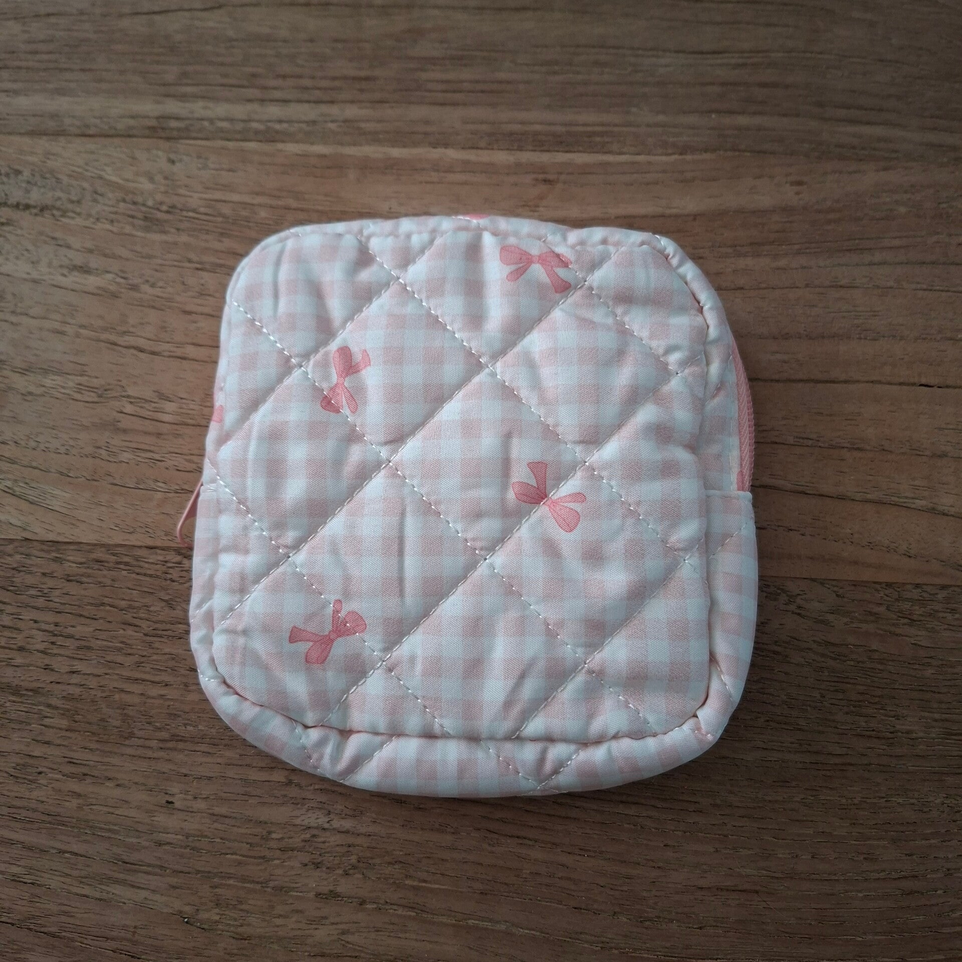 Tasje strikjes roze