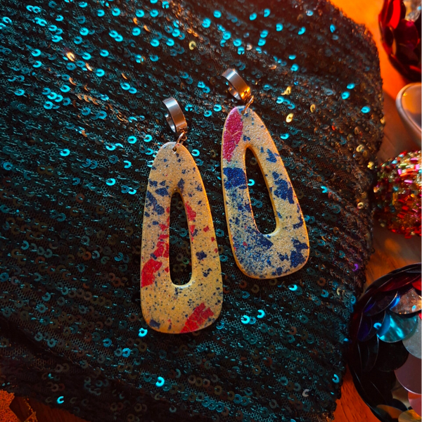 Oorbel Yellow discodip