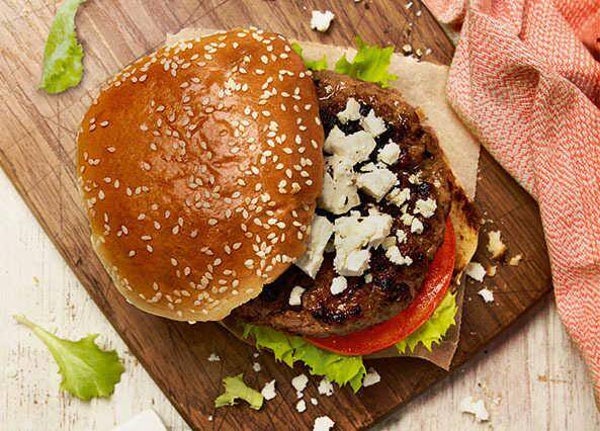 Smash-Burger Greek Style