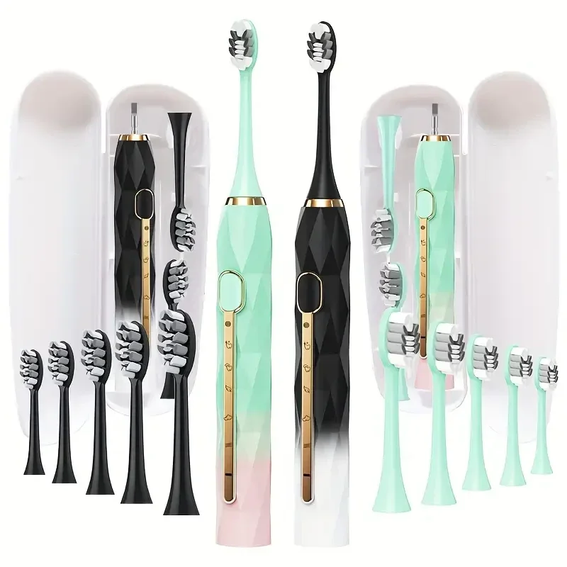 Acoustic Electric Toothbrush USB Rechargeable