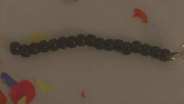 Zwarte sleutelhanger