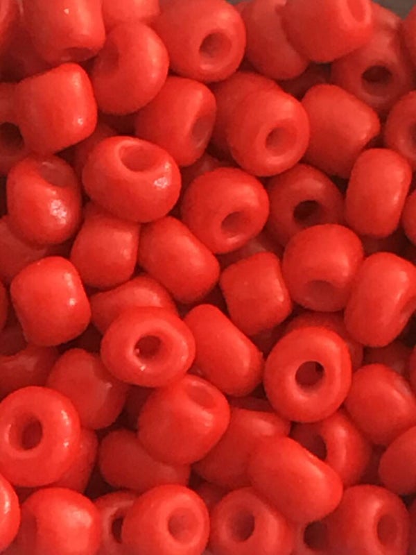 4mm kralen rood