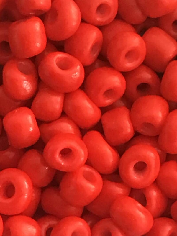 4mm kralen rood