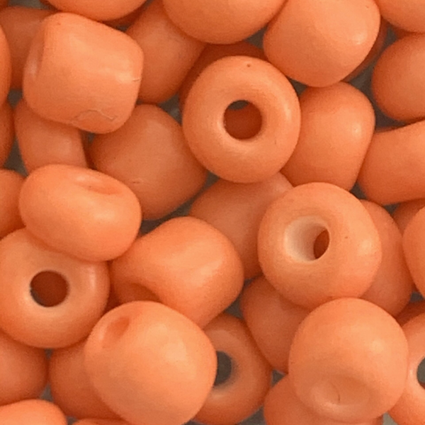 Roze/oranje 4mm kralen