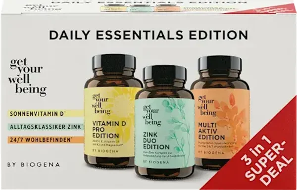 Daily Essentials Bundel Capsules 3 x 60 stuks, 94 g