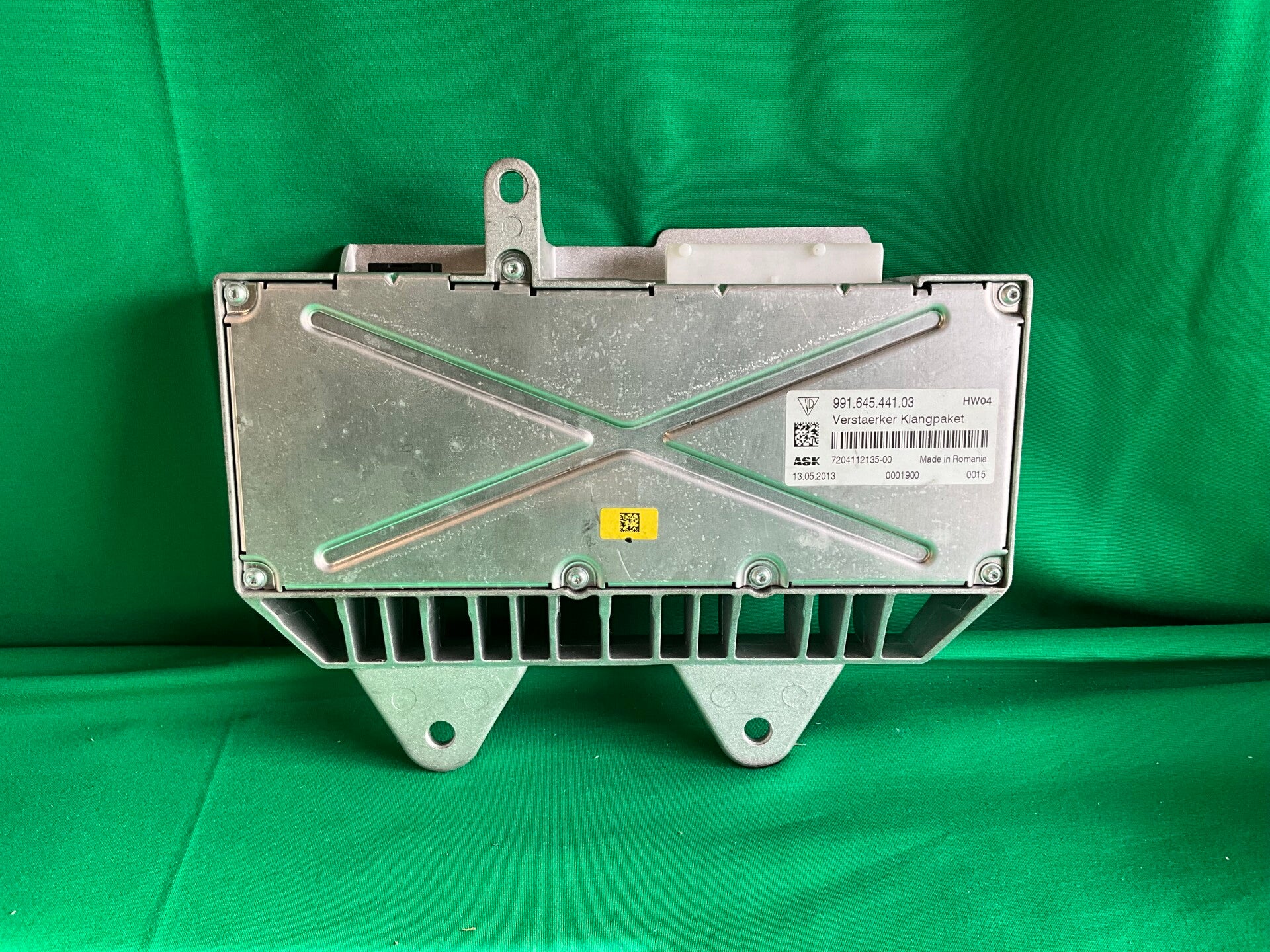 2012 - 2016 CAYMAN / 911 PORSCHE SOUND AUDIO AMPLIFIER SOUND ASK USED 99164544103 OEM