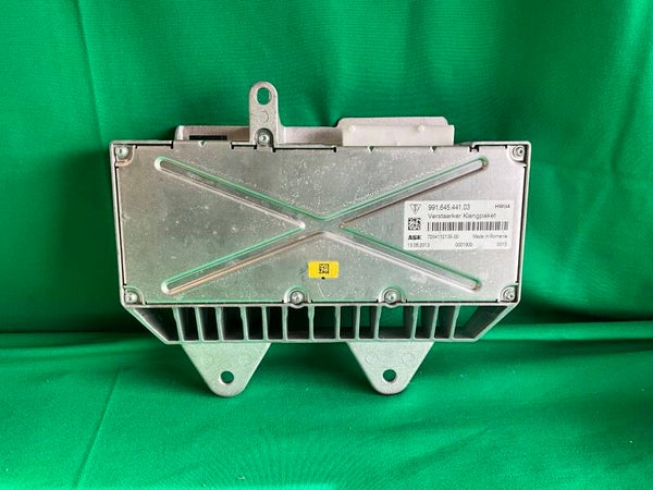 2012 - 2016 CAYMAN / 911 PORSCHE SOUND AUDIO AMPLIFIER SOUND ASK USED 99164544103 OEM