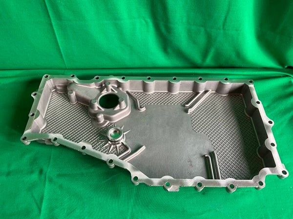 PORSCHE 718 CAYMAN 982 Crankcase Oil Pan Lower Part 9A210703703 NEW GENUINE